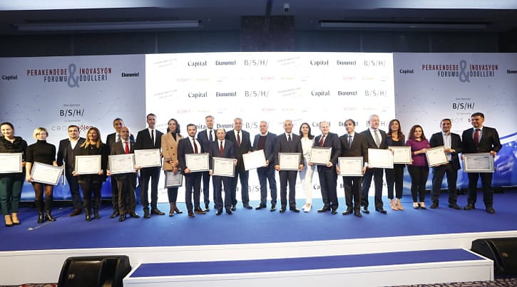 Perakendenin en iyileri ödüllerine kavuştu