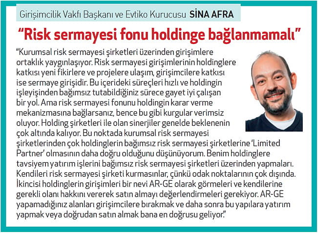 Holdinglerden girişimciye fon-4