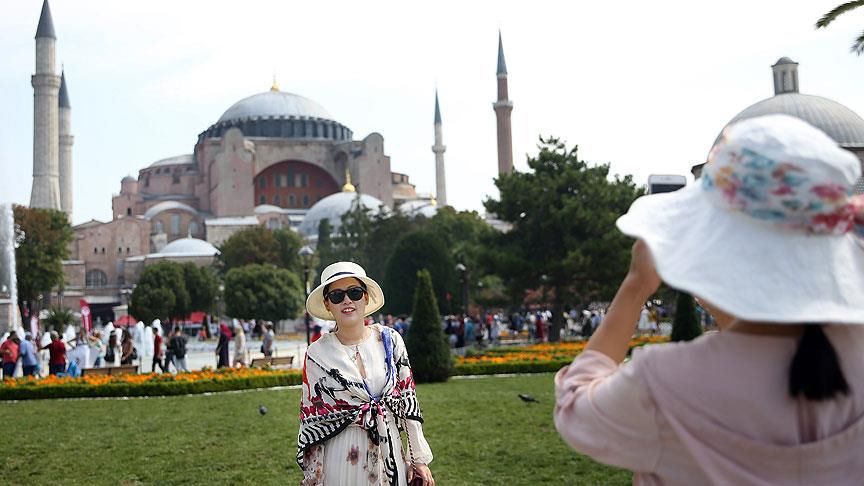 İstanbul'da son 10 yılın turist rekoru