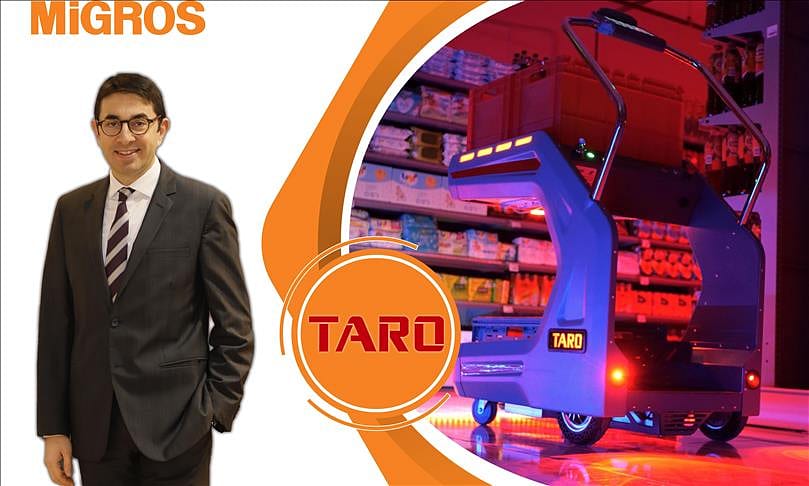 Migros siparişleri 5 kat hızlı hazırlayacak TARO'yu tanıttı