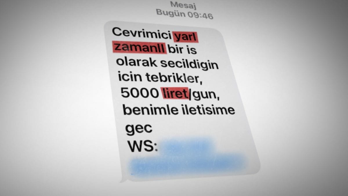 Günlük '800-5000 liret' öneren mesajlara dikkat! Peki, neden liret yazıyorlar?