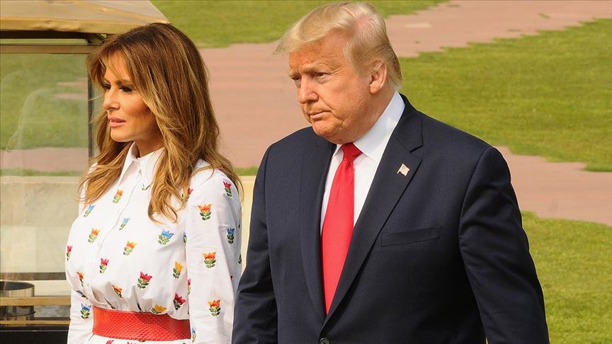 Donald Trump ve eşi Melania Trump koronavirüse yakalandı
