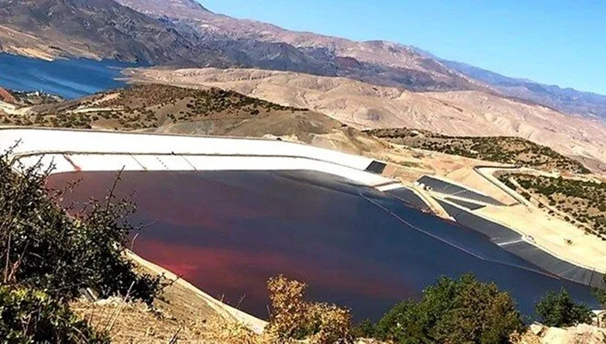 Erzincan'da çevre kirliliğine neden olan altın madeninin faaliyeti durduruldu