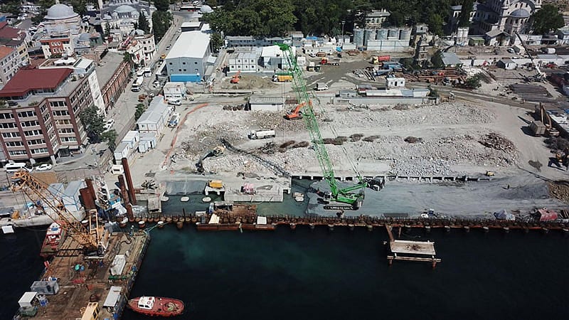Galataport İstanbul'da inşaat faaliyetleri geçici olarak durduruldu