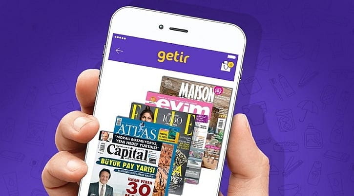 Dergiler, Getir'le gelecek