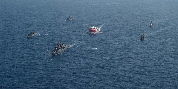 Dışişleri Bakanlığı'nın paylaştığı harita-1