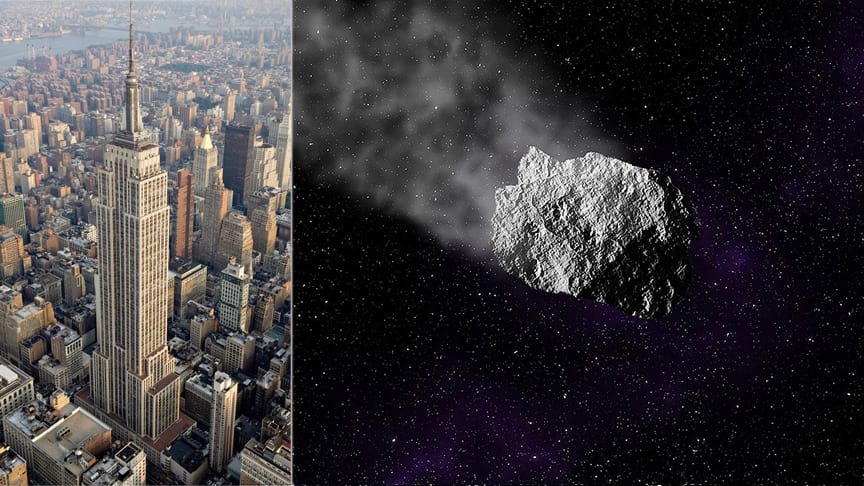89 yıl sonra yeniden... Empire State'ten büyük dev asteroit Dünya'nın yakınından geçecek