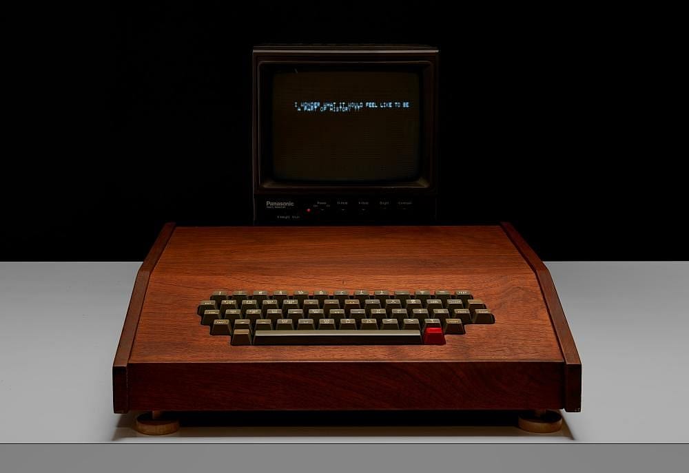 Apple'ın ilk bilgisayarı Apple-1 rekor fiyata satıldı-2