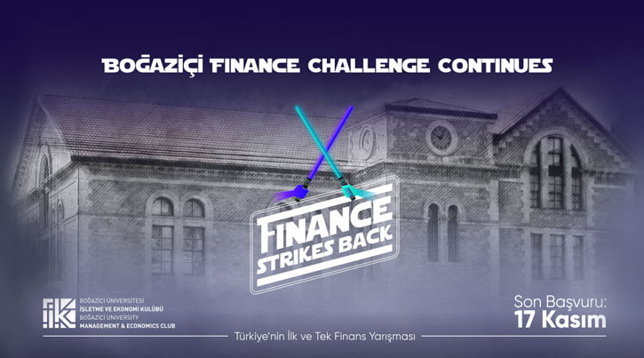 Boğaziçi Finance Challenge başvuruları devam ediyor