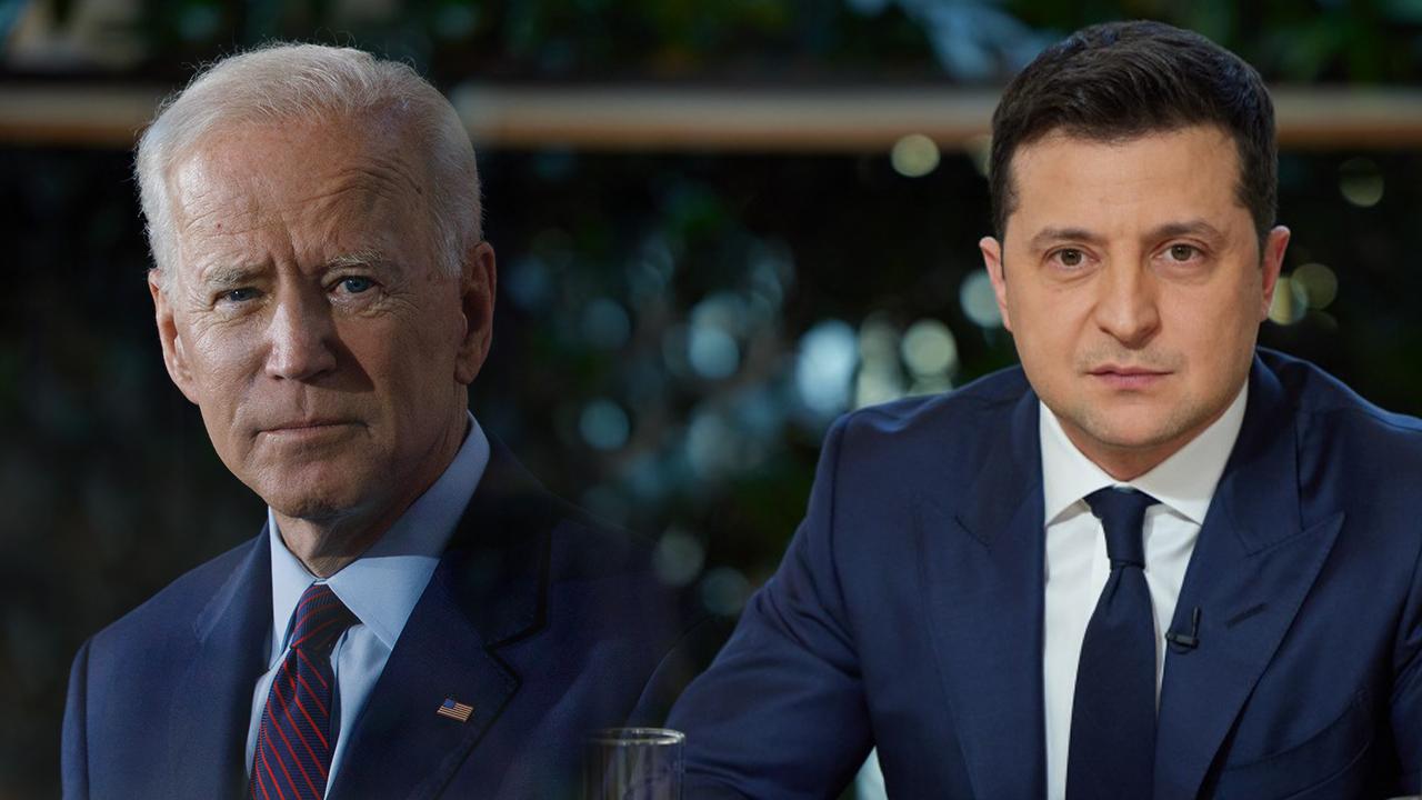 Biden ile ve Zelenskiy arasında 40 dakikalık görüşme