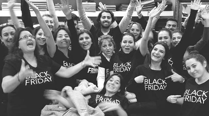 Silk and Cashmere'den 'Black Friday'