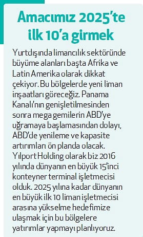 Liman işletmeciliğinde yarının stratejisi kurulmalı-2