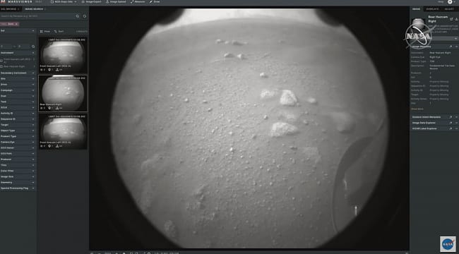 Perseverance Mars'ta: İlk fotoğraf geldi... Geçmiş yaşam izleri araştırılacak-1