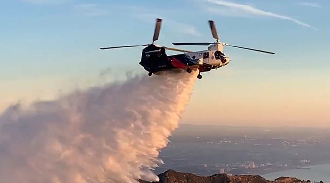 ABD iki yangın söndürme helikopteri gönderiyor
