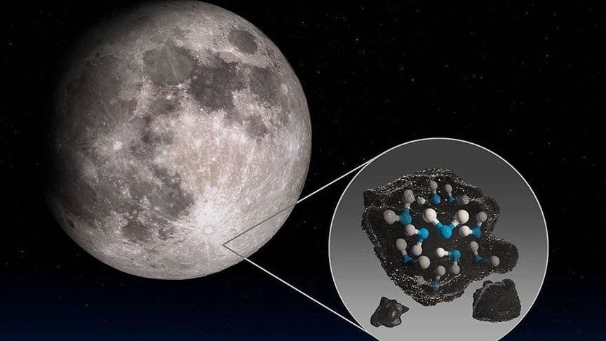 NASA 'heyecan verici' dediği keşfi açıkladı: Ayda su bulundu