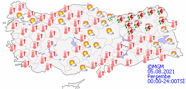 Antalya, Adana ve Isparta'da cumartesi günü yağış bekleniyor-0