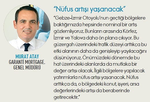 Otoyolun parlattığı bölgeler-5