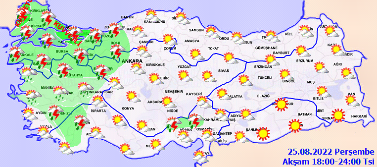Meteoroloji'den Marmara ve 5 il için sağanak yağış uyarısı-2
