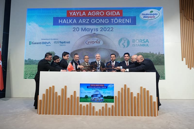 Borsa İstanbul’da gong Yayla Agro için çaldı-1