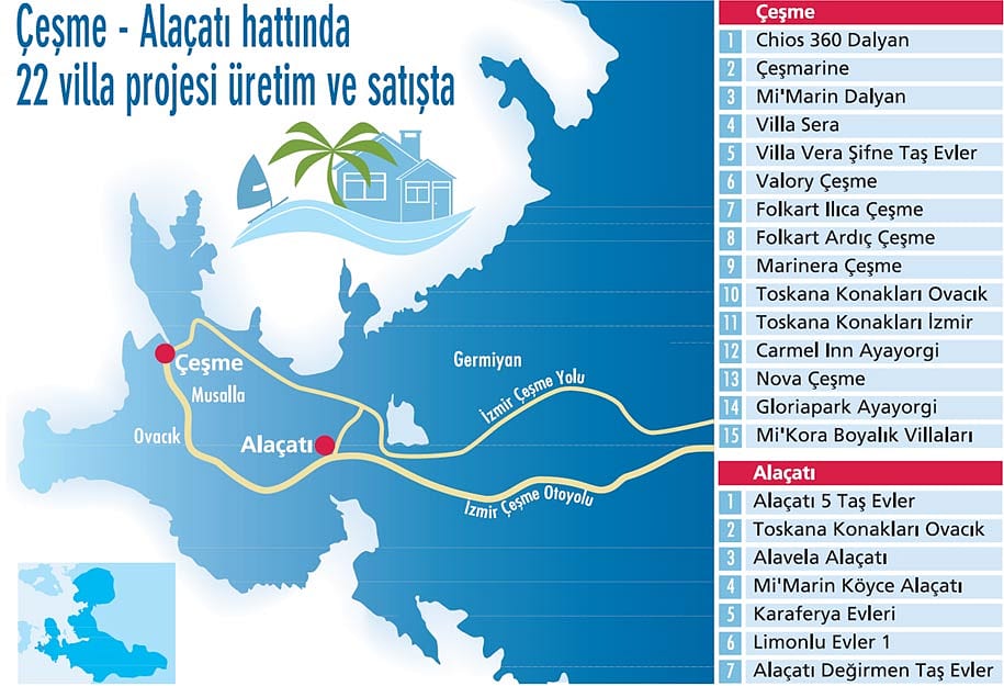 Çeşme-Alaçatı bölgesi lüks proje üssü oldu-0