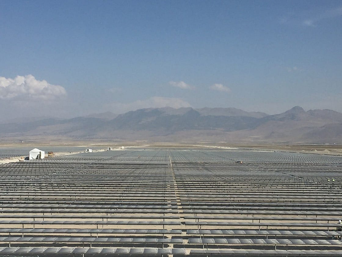 Konya'da kurulan güneş enerjisi santrali uzaydan görülecek