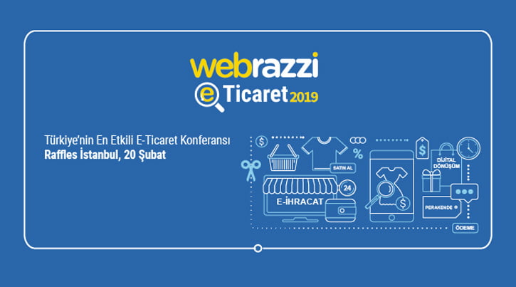 Webrazzi E-Ticaret 2019 etkinliği başlıyor