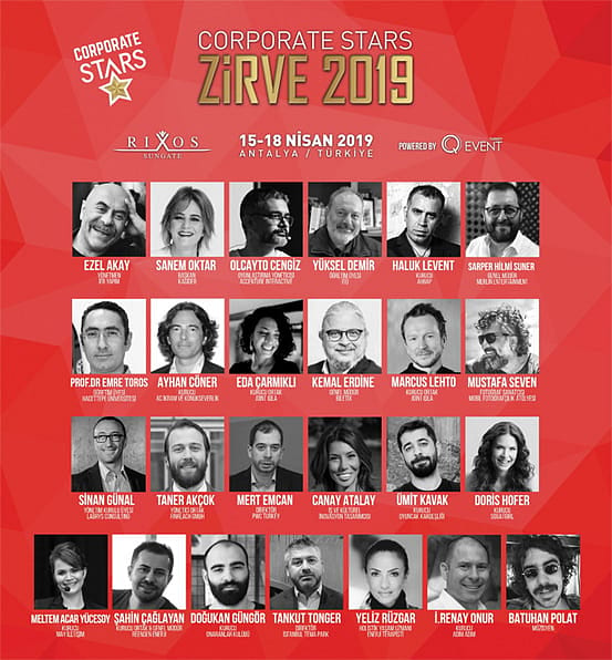 ‘Corporate Stars Zirve 2019’, 15-18 Nisan’da Antalya’da-0