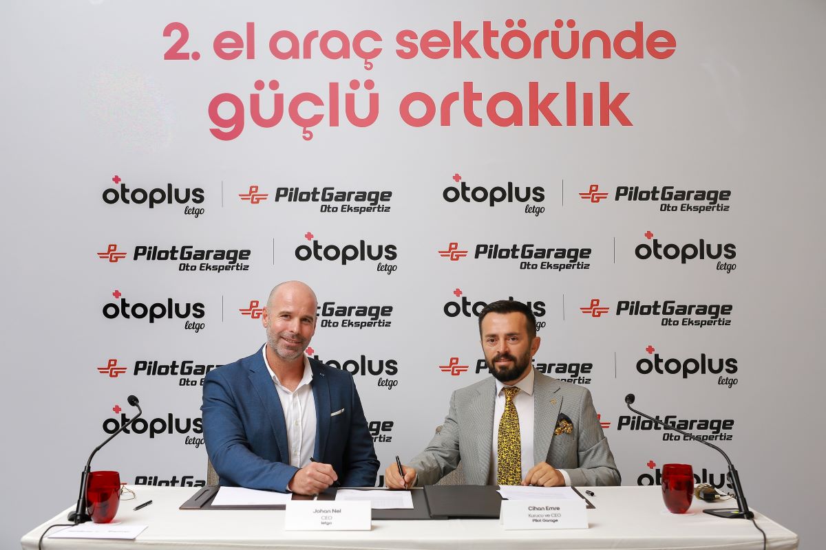 İkinci el araç sektöründe önemli işbirliği: otoplus, Pilot Garage’a ortak oldu