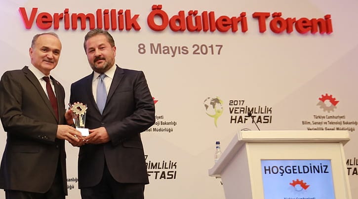Kocaer'e birincilik ödülü