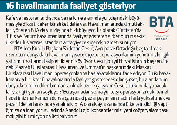 Yeme içmede global atak-6