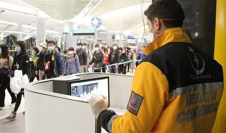 Tüm uluslararası uçuşlarda termal kamera uygulanacak