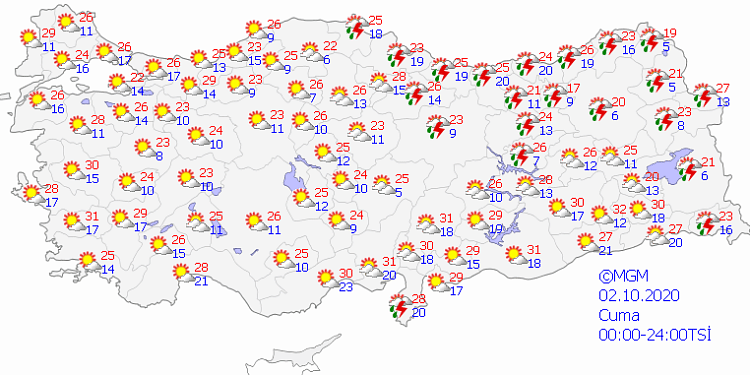 İstanbul'da dolu ve kuvvetli yağış: Meteorolojinin 5 günlük tahminleri-3