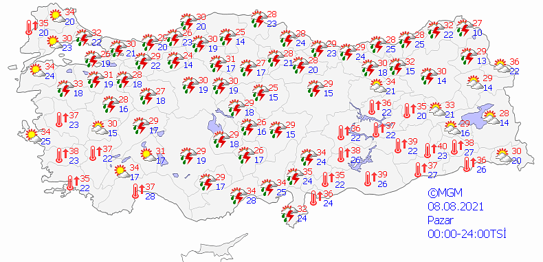 Antalya, Adana ve Isparta'da cumartesi günü yağış bekleniyor-3