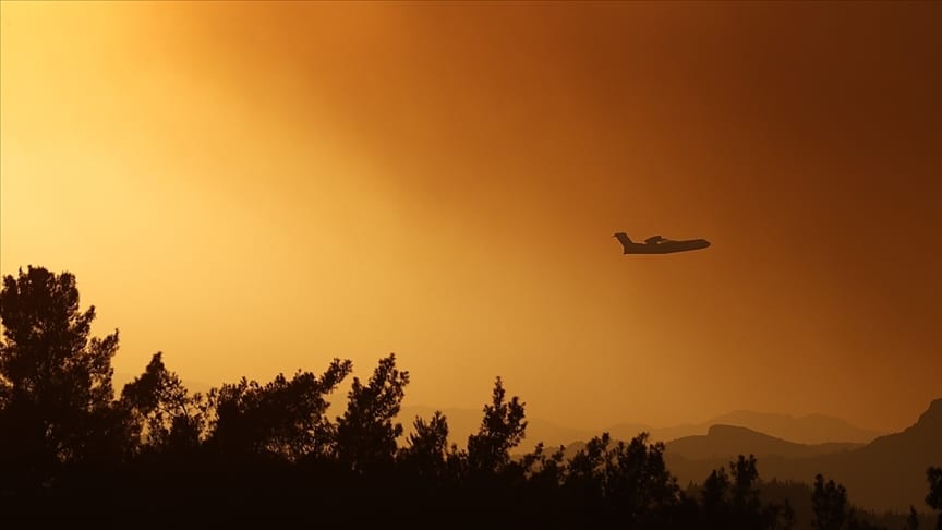 AB'den Türkiye'ye yangın söndürme uçağı desteği