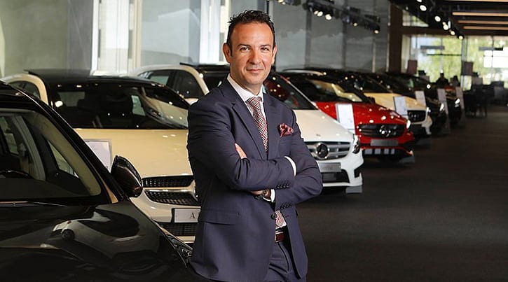 Koluman Mercedes, Büyükdere'de