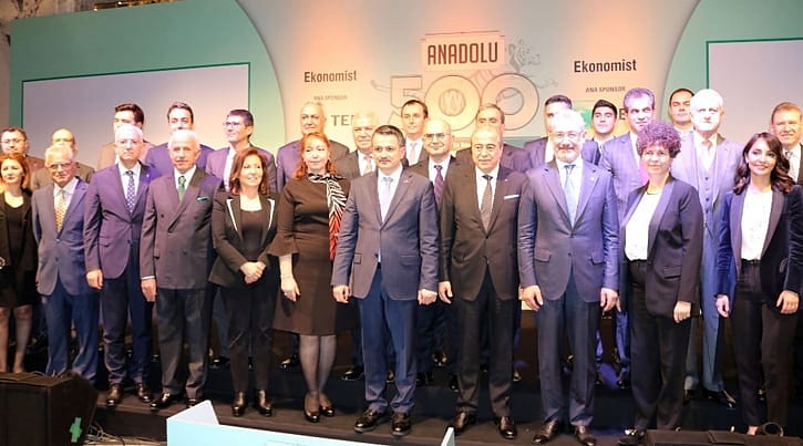 Anadolu 500 ödülleri 15’inci kez sahiplerini buldu