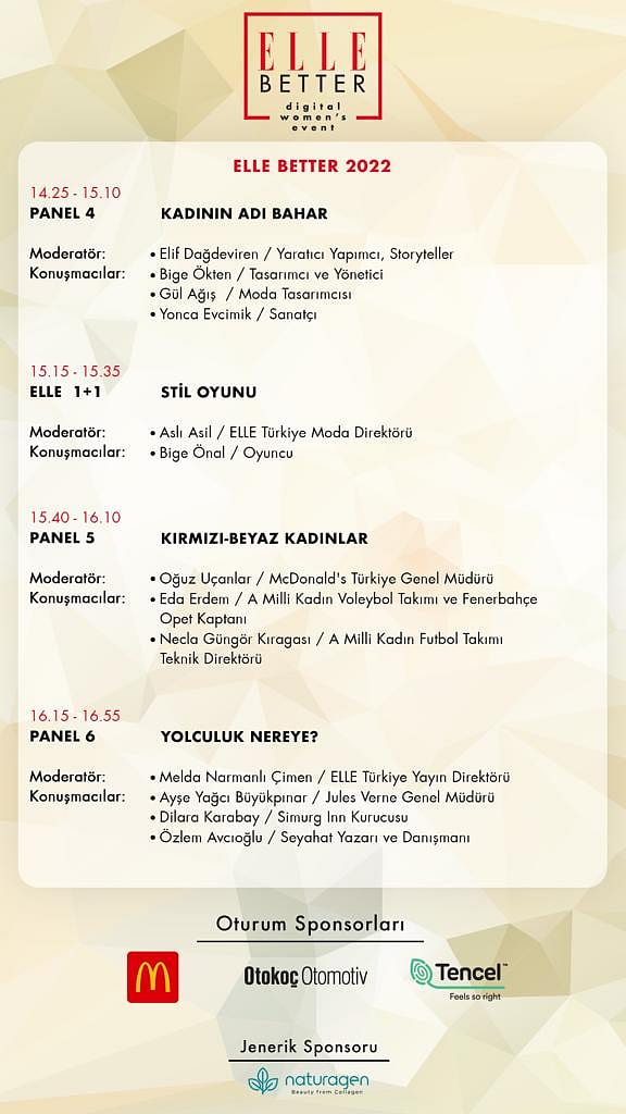 Elle Better bugün düzenleniyor: Canlı izleyebilirsiniz-1