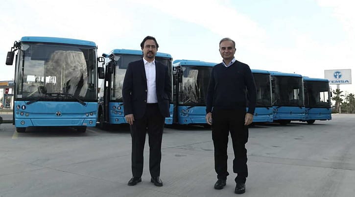 Temsa, ilk elektrikli otobüs ihracını İsveç'e yaptı