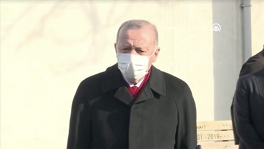 Cumhurbaşkanı Erdoğan'dan yılbaşı kutlaması uyarısı