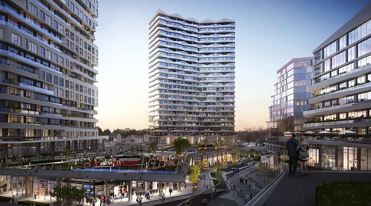 Markalı konutçular yabancıya sarıldı