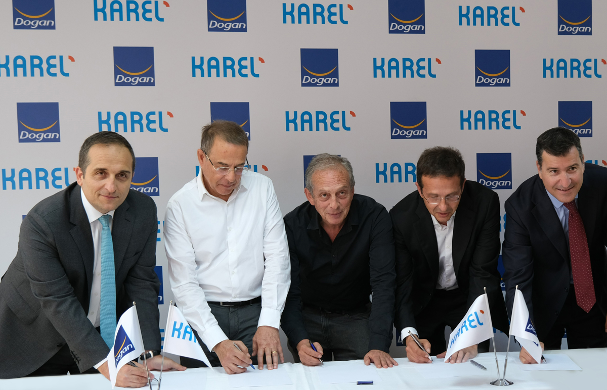 İmzalar atıldı: Doğan Holding, Karel'e ortak oldu