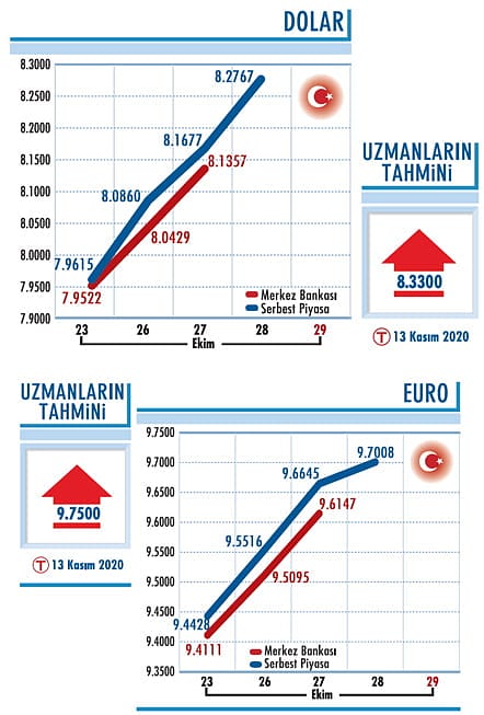 Dolar 8,25'in üzerinde-0
