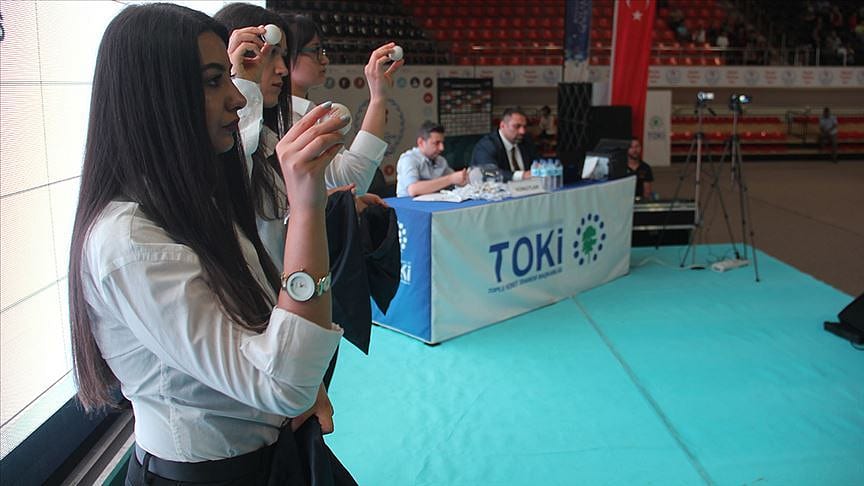 TOKİ kura töreni de iptal