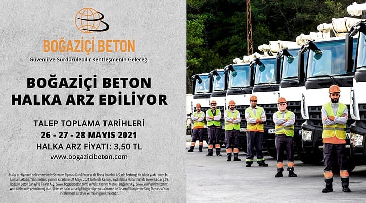 Boğaziçi Beton halka arz fiyatı ve talep toplama tarihleri belli oldu-0