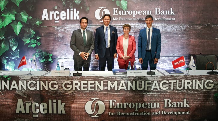 Arçelik'e EBRD'den yeşil üretim için 150 milyon euroluk kredi 
