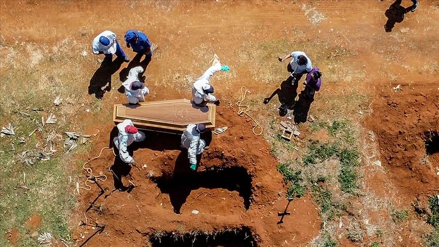 ABD'den sonra koronadan en çok etkilenen Brezilya'da korkutan günlük tablo