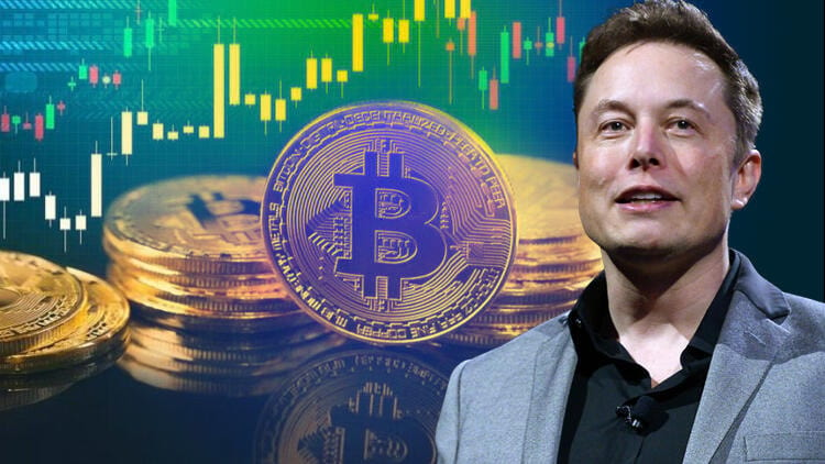 Elon Musk'tan 2 tweet: Kırık kalp paylaştı, Bitcoin çakıldı