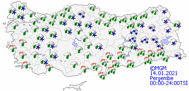 İstanbul için kuvvetli sağanak ve kar yağışı uyarısı-2