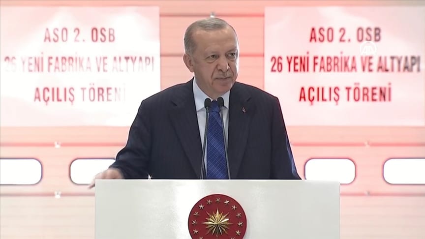 Cumhurbaşkanı Erdoğan: Türkiye üretim ve ihracatta dünyada yeni bir lige yükseliyor