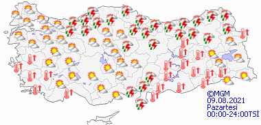 Antalya, Adana ve Isparta'da cumartesi günü yağış bekleniyor-4
